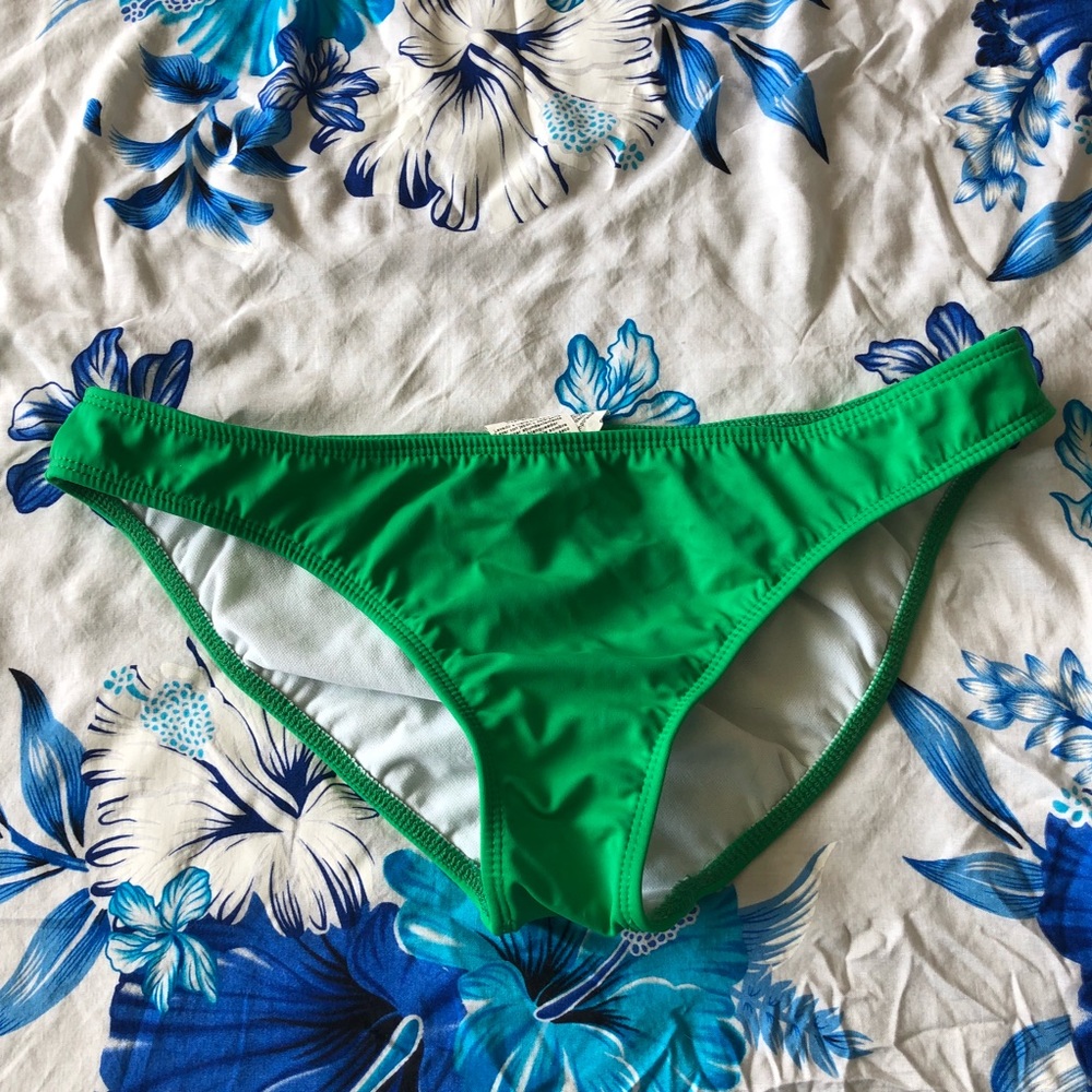 Roxy green bikini bottom